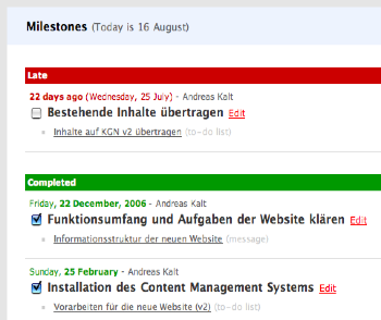 Basecamp Screenshot